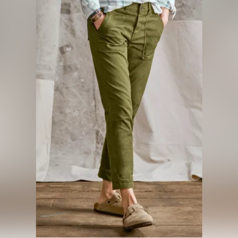 J. Crew Green Utility Pants